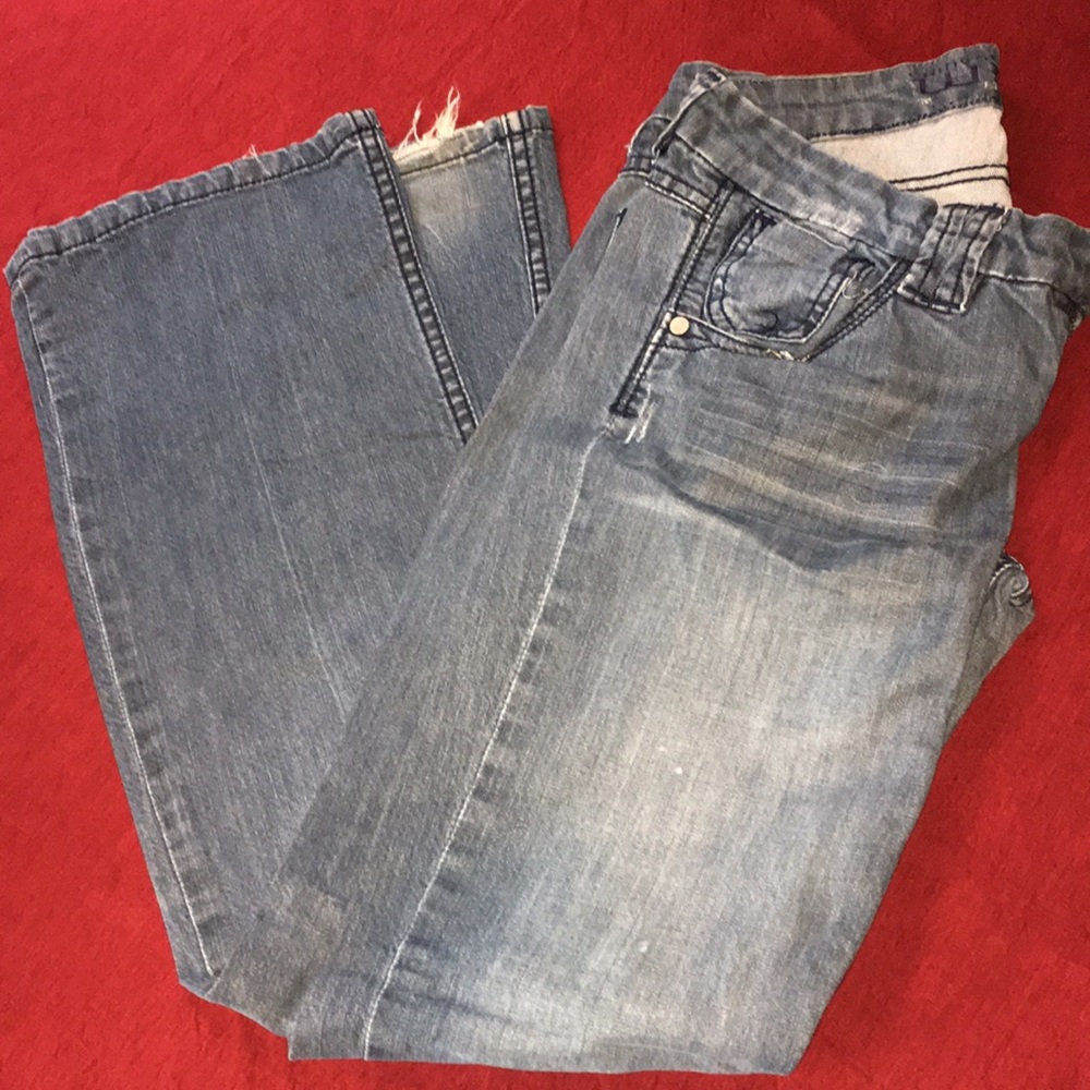 Chinese Laundry sz 29 flare light wash jeans